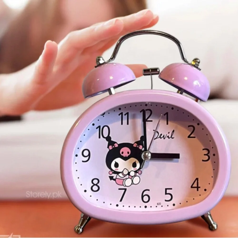 Kuromi Lavender alarm clock